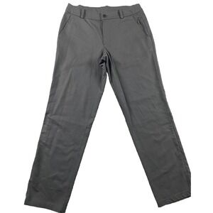 Lululemon Athletica Men's Chino Pants 34 Black Travel Casual Straight Fits 31X30